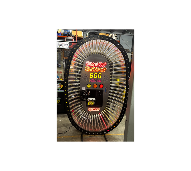 NAMCO JUMPIN' JACKPOT Ticket Redemption Arcade Game for sale